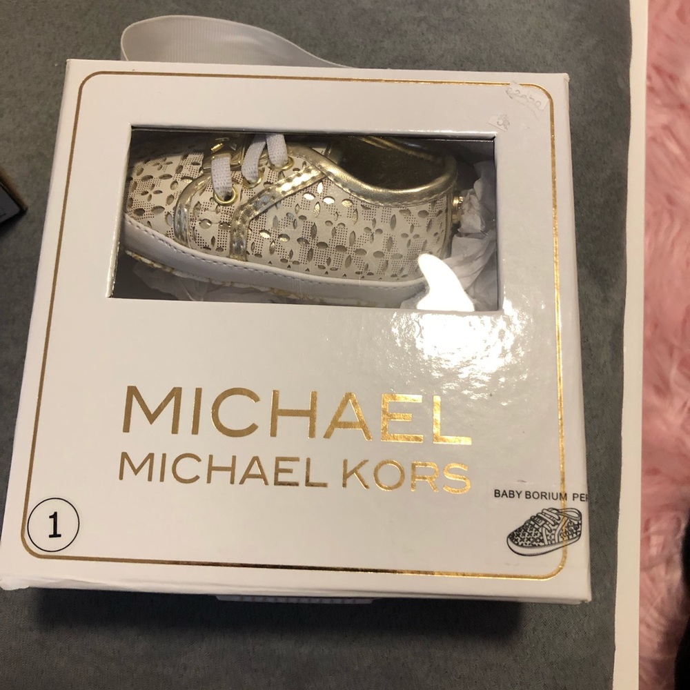 NEW in box MK baby shoes size 1